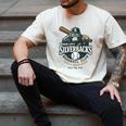 Sioux City Silverbacks Retro Minor League Baseball Men's Comfort Colors T-Shirt Ivory