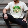 Six Seven 67 Meme Baseball Coquette Bow St Patrick's Day Men's Comfort Colors T-Shirt Ivory Six Seven 67 Meme Baseball Coquette Bow St Patrick's Day Men's Comfort Colors T-Shirt Ivory