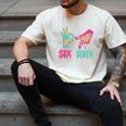 Six Seven 67 Meme Ice Cream Drip Baseball For Boy Kids Men's Comfort Colors T-Shirt Ivory Six Seven 67 Meme Ice Cream Drip Baseball For Boy Kids Men's Comfort Colors T-Shirt Ivory
