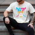 Six Seven Baseball Ice Cream Drip Cool 67 Gen Alpha Slang Men's Comfort Colors T-Shirt Ivory Six Seven Baseball Ice Cream Drip Cool 67 Gen Alpha Slang Men's Comfort Colors T-Shirt Ivory