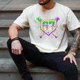 Six Seven Mardi Gras Baseball Sports Party Men's Comfort Colors T-Shirt Ivory Six Seven Mardi Gras Baseball Sports Party Men's Comfort Colors T-Shirt Ivory