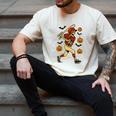 Skeleton Halloween Baseball Boys Men Kids Toddler Men's Comfort Colors T-Shirt Ivory