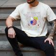 Softball Dad Like A Baseball Dad 4th Of July USA Retro Flag Premium Men's Comfort Colors T-Shirt Ivory Softball Dad Like A Baseball Dad 4th Of July USA Retro Flag Premium Men's Comfort Colors T-Shirt Ivory
