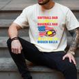 Softball Dad Like A Baseball Dad But With Bigger Balls Premium Men's Comfort Colors T-Shirt Ivory Softball Dad Like A Baseball Dad But With Bigger Balls Premium Men's Comfort Colors T-Shirt Ivory
