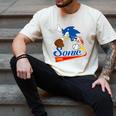 Sonic The Hedgehog Sonic Baseball Est 1991 Men's Comfort Colors T-Shirt Ivory Sonic The Hedgehog Sonic Baseball Est 1991 Men's Comfort Colors T-Shirt Ivory