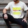 Sports For Softball And Baseball Dad Premium Men's Comfort Colors T-Shirt Ivory Sports For Softball And Baseball Dad Premium Men's Comfort Colors T-Shirt Ivory