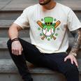 St Patricks Day Baseball Drip Ice Cream Baseball Home Plate Men's Comfort Colors T-Shirt Ivory St Patricks Day Baseball Drip Ice Cream Baseball Home Plate Men's Comfort Colors T-Shirt Ivory