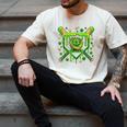 St Patricks Day Baseball Ice Cream Shamrock Baseball Player Men's Comfort Colors T-Shirt Ivory St Patricks Day Baseball Ice Cream Shamrock Baseball Player Men's Comfort Colors T-Shirt Ivory