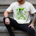 St Patricks Day Baseball Skeleton Irish Leprechaun Hat Boys Men's Comfort Colors T-Shirt Ivory St Patricks Day Baseball Skeleton Irish Leprechaun Hat Boys Men's Comfort Colors T-Shirt Ivory