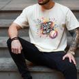 Stealing Bases And Hearts Baseball Puns Sports Men's Comfort Colors T-Shirt Ivory