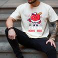 Stealing Hearts And Bases Baseball Player Valentine's Day Men's Comfort Colors T-Shirt Ivory Stealing Hearts And Bases Baseball Player Valentine's Day Men's Comfort Colors T-Shirt Ivory