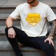 Strike Out Childhood Cancer Boys Baseball Drip Gold Ribbon Men's Comfort Colors T-Shirt Ivory Strike Out Childhood Cancer Boys Baseball Drip Gold Ribbon Men's Comfort Colors T-Shirt Ivory