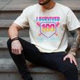 I Survived 100 Days Of School Baseball 100th Day Kids Girls Men's Comfort Colors T-Shirt Ivory I Survived 100 Days Of School Baseball 100th Day Kids Girls Men's Comfort Colors T-Shirt Ivory