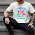 I Survived 100 Days Of School Baseball Drip Men's Comfort Colors T-Shirt Ivory I Survived 100 Days Of School Baseball Drip Men's Comfort Colors T-Shirt Ivory