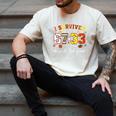 I Survived 6733 Days Of 3rd Grade Baseball Football 100 Day Men's Comfort Colors T-Shirt Ivory