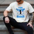 T1D Warrior Baseball Drip Diabetes Awareness Blue Ribbon Men's Comfort Colors T-Shirt Ivory T1D Warrior Baseball Drip Diabetes Awareness Blue Ribbon Men's Comfort Colors T-Shirt Ivory