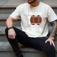 I Tackled 100 Days Of School Baseball Player Kids Teacher Men's Comfort Colors T-Shirt Ivory
