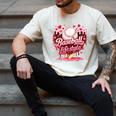 Valentine Baseball Lifestyle Home Plate Ice-Cream Drip Boys Men's Comfort Colors T-Shirt Ivory