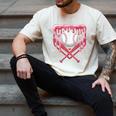 Valentines Baseball Boys Ice Cream Drip Heart Youth Kids Men's Comfort Colors T-Shirt Ivory Valentines Baseball Boys Ice Cream Drip Heart Youth Kids Men's Comfort Colors T-Shirt Ivory
