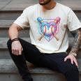 Valentines Baseball Heart Dripping Ice Cream Gen Z Alpha Men's Comfort Colors T-Shirt Ivory Valentines Baseball Heart Dripping Ice Cream Gen Z Alpha Men's Comfort Colors T-Shirt Ivory