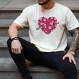 Valentine's Day Baseball Heart Softball Player Sports Lover Men's Comfort Colors T-Shirt Ivory Valentine's Day Baseball Heart Softball Player Sports Lover Men's Comfort Colors T-Shirt Ivory