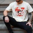 Valentines Day Six Seven Baseball 6 7 Meme Dab Heart Boys Men's Comfort Colors T-Shirt Ivory Valentines Day Six Seven Baseball 6 7 Meme Dab Heart Boys Men's Comfort Colors T-Shirt Ivory