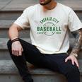 Wizard Of Oz Emerald City Baseball Costume Halloween Men's Comfort Colors T-Shirt Ivory
