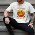 Youth Boy Baseball Jesus Saves Christian Baseball Religious Men's Comfort Colors T-Shirt Ivory Youth Boy Baseball Jesus Saves Christian Baseball Religious Men's Comfort Colors T-Shirt Ivory