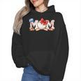 Ball Mom Bow Tie Baseball Mom Wmen Hoodie Ball Mom Bow Tie Baseball Mom Wmen Hoodie