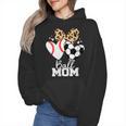 Ball Mom Soccer Baseball Mom Heart Wmen Hoodie Ball Mom Soccer Baseball Mom Heart Wmen Hoodie