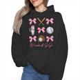 Baseball Gigi Era Bows Baseball Mom Women Wmen Hoodie