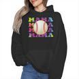 Baseball Mama Sport Women Proud Baseball Mom Wmen Hoodie