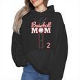 Baseball Mom 2 Number 2 Jersey Team Numbered Jersey Wmen Hoodie Baseball Mom 2 Number 2 Jersey Team Numbered Jersey Wmen Hoodie