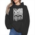 Baseball MOM Cool USA American Flag Family Reunion Wmen Hoodie Baseball MOM Cool USA American Flag Family Reunion Wmen Hoodie