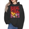 Baseball Mom Game Day Trendy Pink Leopard Mama Wmen Hoodie Baseball Mom Game Day Trendy Pink Leopard Mama Wmen Hoodie