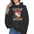 Baseball Mom Headband Leopard Baseball Ball Mother's Day Wmen Hoodie Baseball Mom Headband Leopard Baseball Ball Mother's Day Wmen Hoodie
