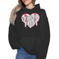 Baseball Mom Heart Wmen Hoodie Baseball Mom Heart Wmen Hoodie