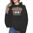 I Am A Baseball Mom With A Hood Playlist Wmen Hoodie I Am A Baseball Mom With A Hood Playlist Wmen Hoodie