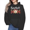 Baseball Mom Leopard Game Day Mom Life Mother's Day Wmen Hoodie Baseball Mom Leopard Game Day Mom Life Mother's Day Wmen Hoodie