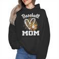 Baseball Mom Leopard Heart Matching Family Wmen Hoodie Baseball Mom Leopard Heart Matching Family Wmen Hoodie