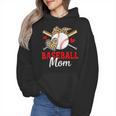 Baseball Mom Leopard Heart Mother's Day Girls Wmen Hoodie Baseball Mom Leopard Heart Mother's Day Girls Wmen Hoodie