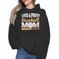 Baseball Mom Leopard Print Loud And Proud With Ball & Bat Wmen Hoodie Baseball Mom Leopard Print Loud And Proud With Ball & Bat Wmen Hoodie