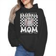 In My Baseball Mom Mama Era Leopard Mom Baseball Wmen Hoodie