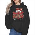 Baseball Mom Mama Mother's Day Leopard Sport Mom Mama Wmen Hoodie Baseball Mom Mama Mother's Day Leopard Sport Mom Mama Wmen Hoodie