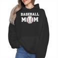 Baseball MOM Mother's Day Baseball Game Cheer Mom Wmen Hoodie Baseball MOM Mother's Day Baseball Game Cheer Mom Wmen Hoodie