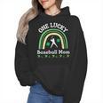 Baseball Mom St Patrick's Day Irish Shamrock Sports Wmen Hoodie Baseball Mom St Patrick's Day Irish Shamrock Sports Wmen Hoodie