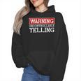 Baseball Mom Warning Uncontrollable Yelling Funny Sign Wmen Hoodie Baseball Mom Warning Uncontrollable Yelling Funny Sign Wmen Hoodie