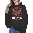 Baseball Moms My Kids Are Dirty Too Wmen Hoodie Baseball Moms My Kids Are Dirty Too Wmen Hoodie
