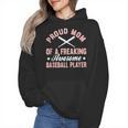 Baseball Player Pitcher Catcher Baseball Mom Mother Wmen Hoodie Baseball Player Pitcher Catcher Baseball Mom Mother Wmen Hoodie