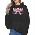 Coquette Baseball Mom Sorry Can't Baseball Bye Mother's Day Wmen Hoodie Coquette Baseball Mom Sorry Can't Baseball Bye Mother's Day Wmen Hoodie